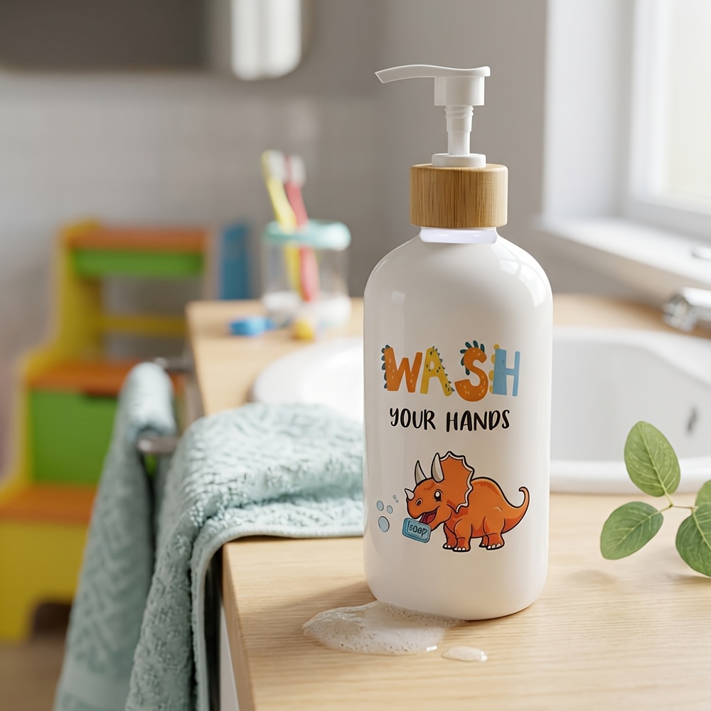 Home Bathroom Soap Dispenser - Bathroom Soap Dispenser, Dinosaur Plastic Dish