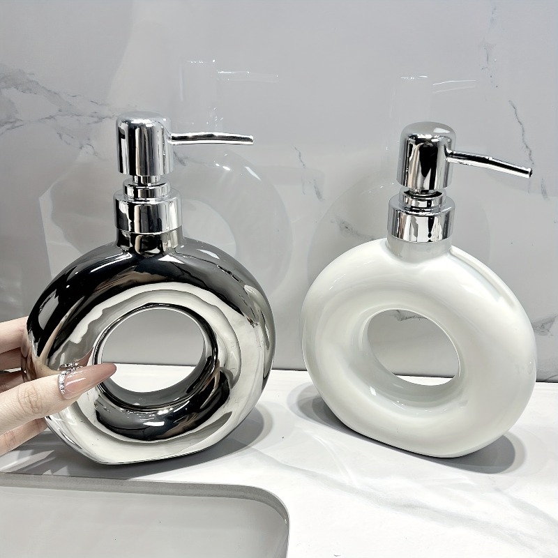 Home Bathroom Soap Dispenser - 1pcs Creative Ceramic Soap Dispenser Bathroom