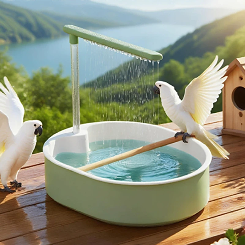 Home Bathroom Faucets - Parrot Automatic Bird Bath Tub Shower