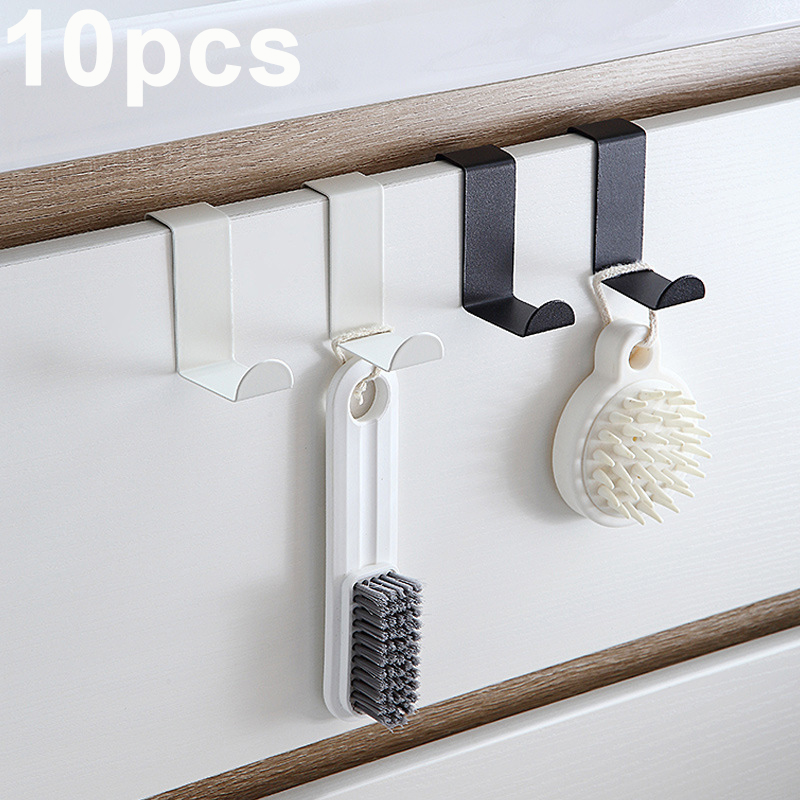 Home Bathroom Cabinets - Z-Shaped Bathroom Cabinet Door Hook Stainless