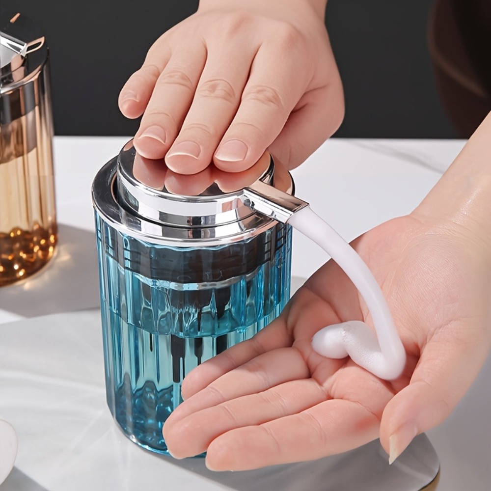Home Bathroom Soap Dispenser - 1PC Press Foaming Soap Dispenser Household