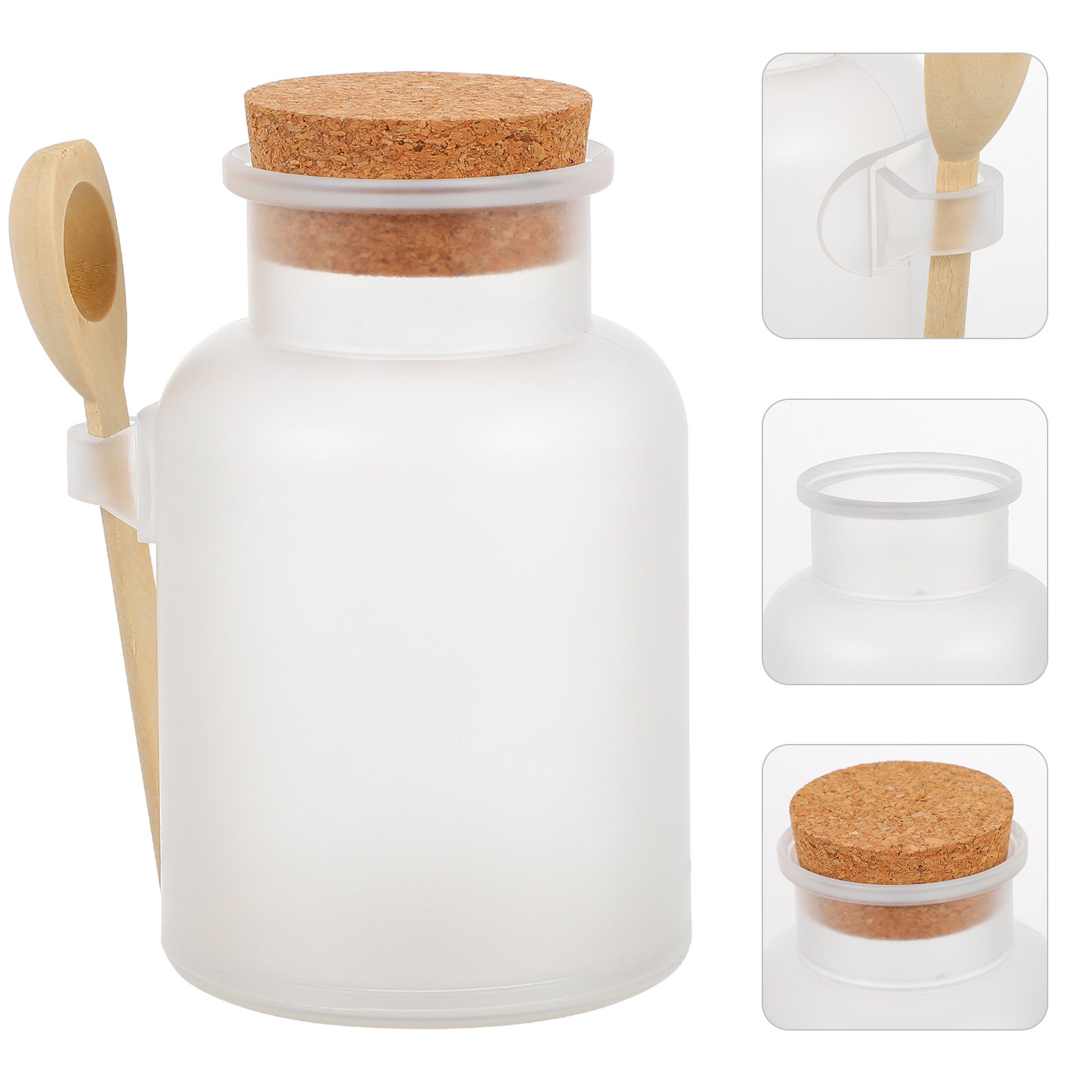 Bath Salts Jar - 1Pcs Mask Powder Holder Bath Salt