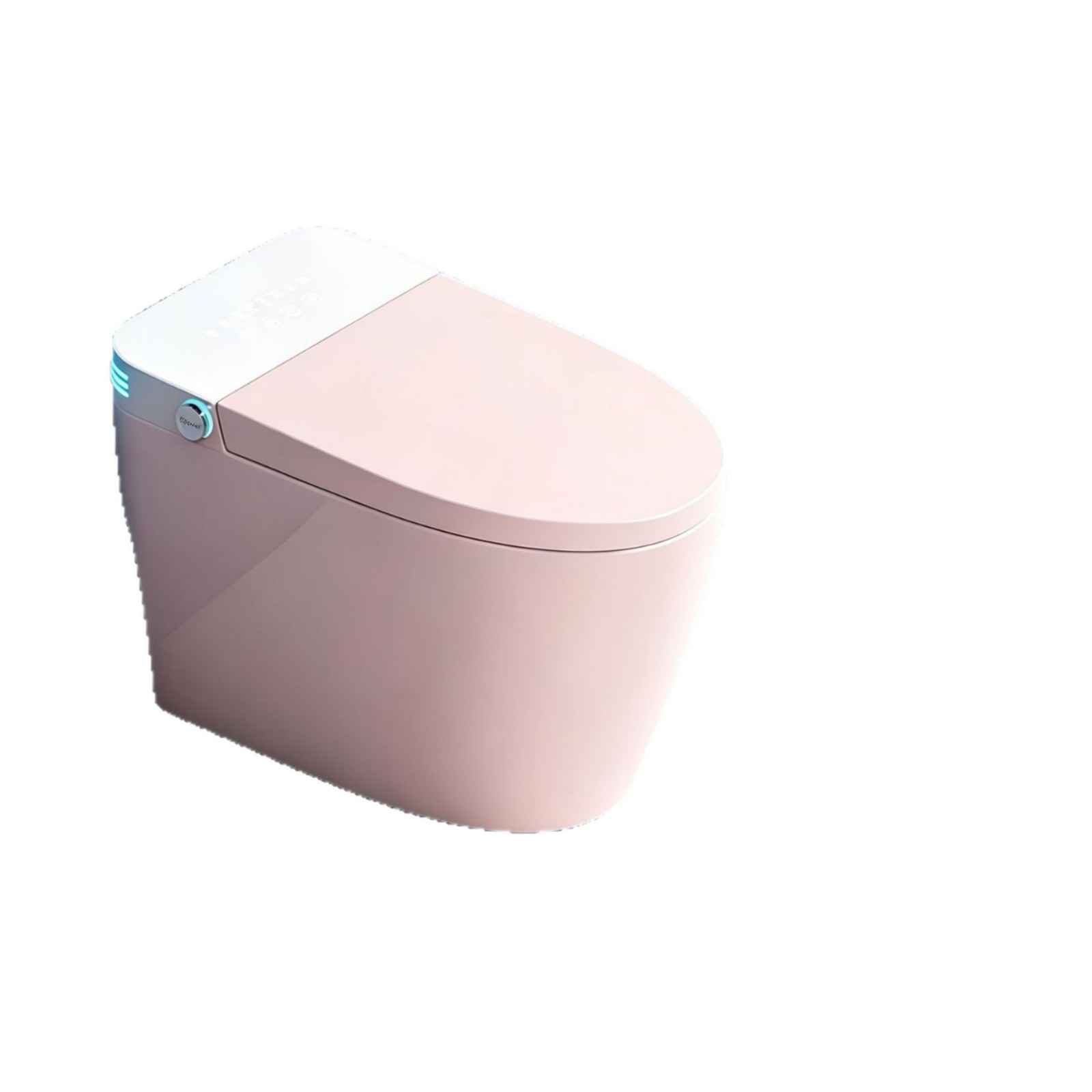 Home In Bathroom - Smart Toilet, Pink, All-in-1 Automatic, No