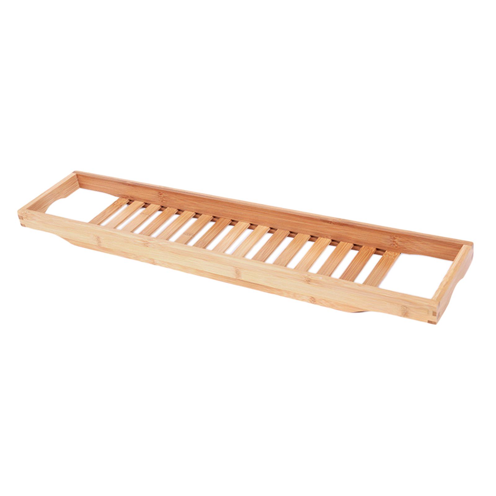 Bamboo Bathtub Tray Caddy Wood - Bath Caddy Tray ulasan dan harga