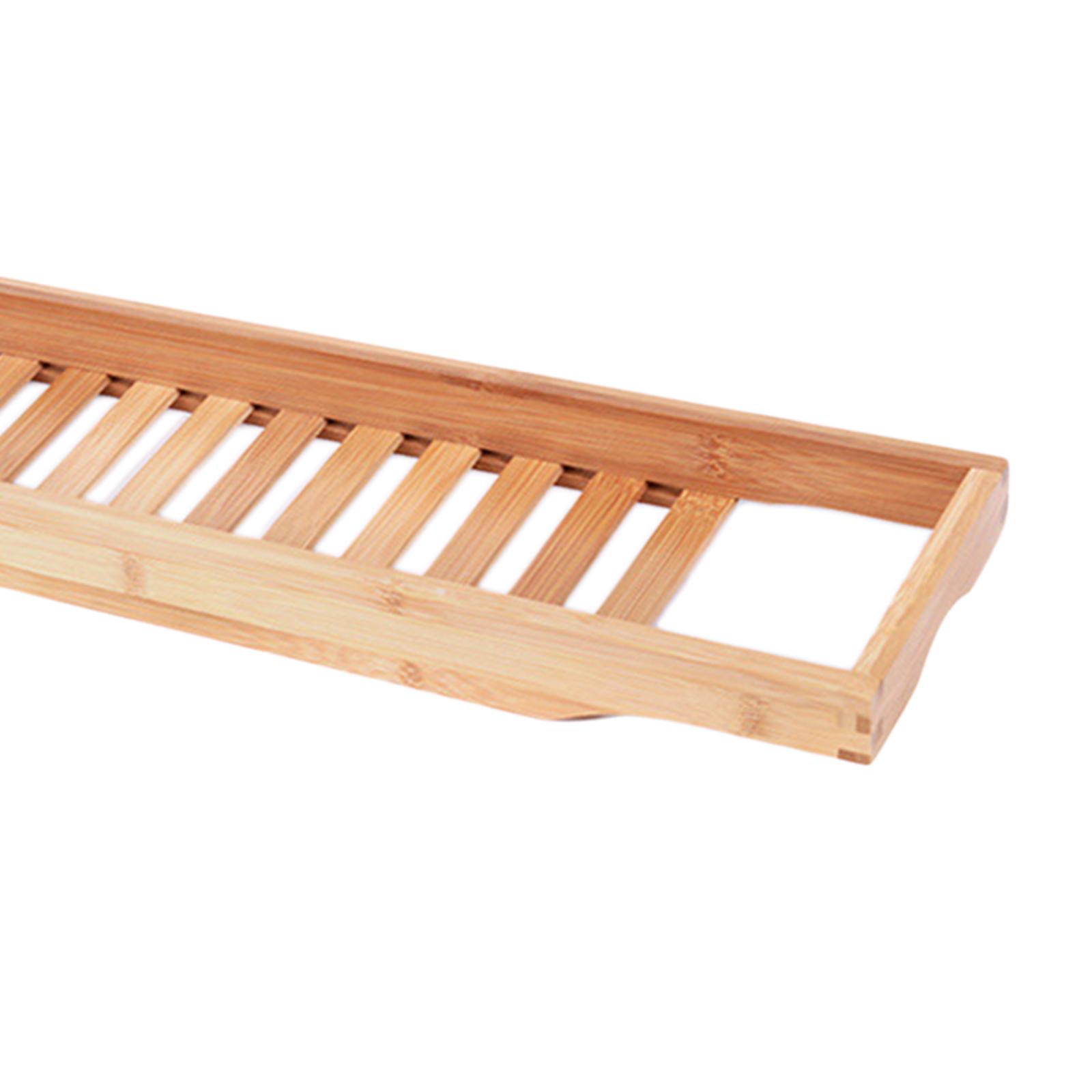 Bamboo Bathtub Tray Caddy Wood - Bath Caddy Tray ulasan dan harga