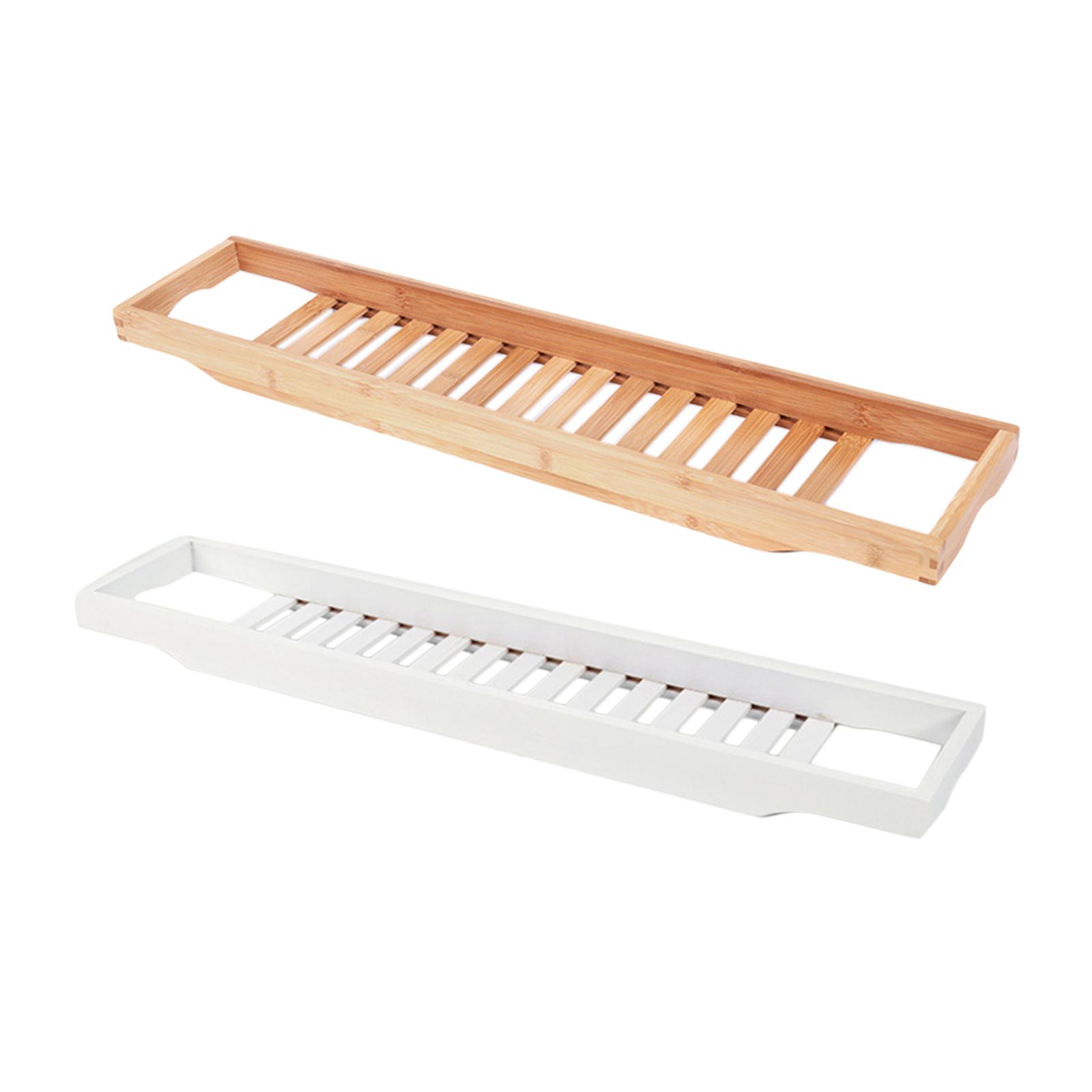 Bamboo Bathtub Tray Caddy Wood - Bath Caddy Tray ulasan dan harga