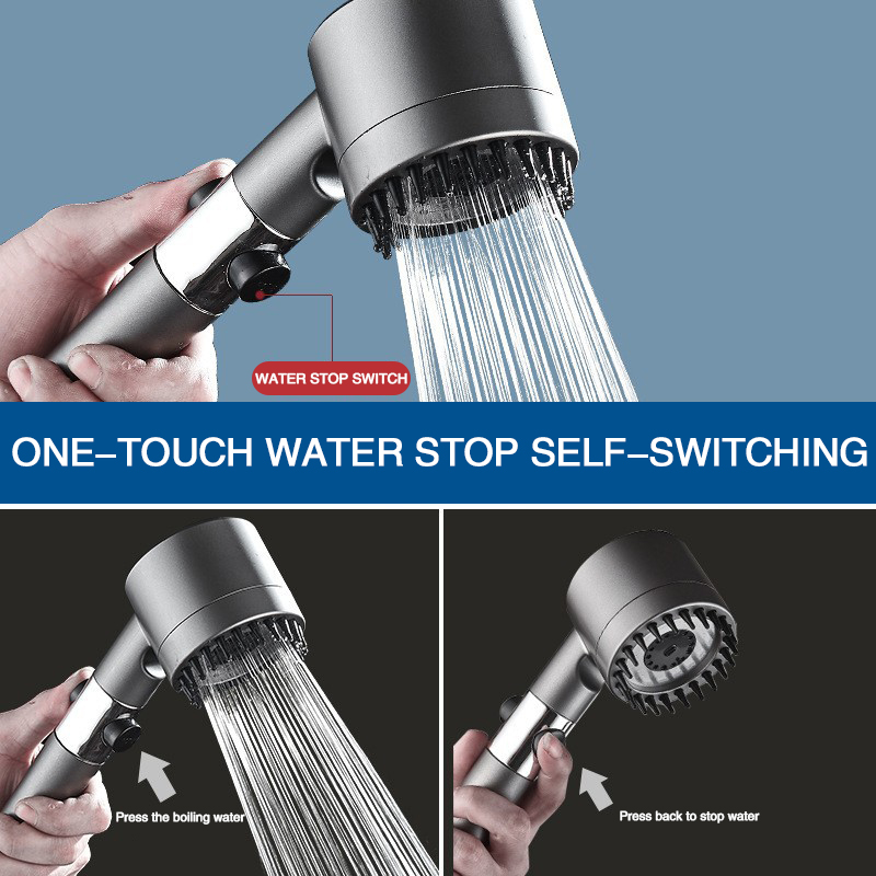 High-pressure Shower Head 3-mo - Home Bathroom Faucets ulasan dan harga