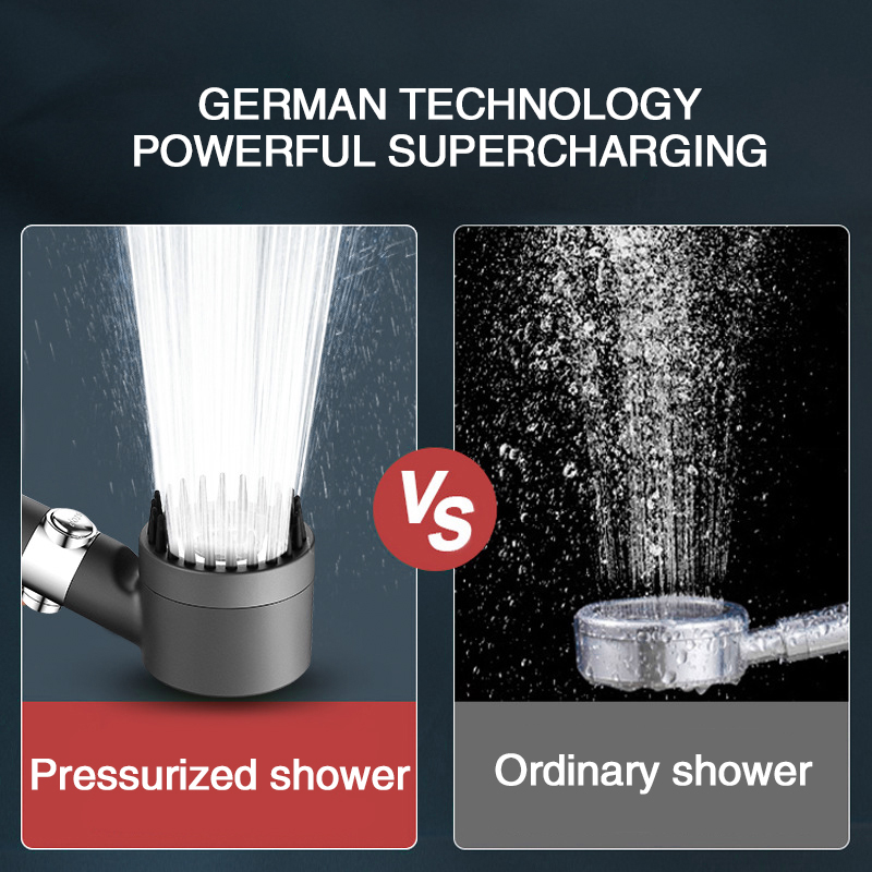 High-pressure Shower Head 3-mo - Home Bathroom Faucets ulasan dan harga