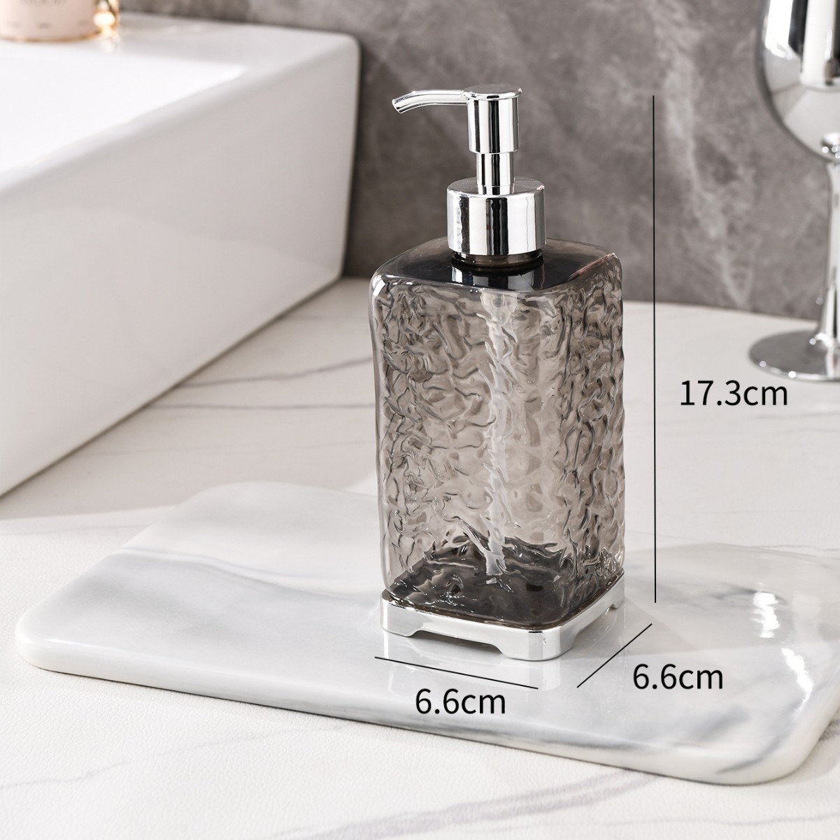 1pc Luxury Hand Sanitizer Bott - Home Bathroom Soap Dispenser ulasan dan harga