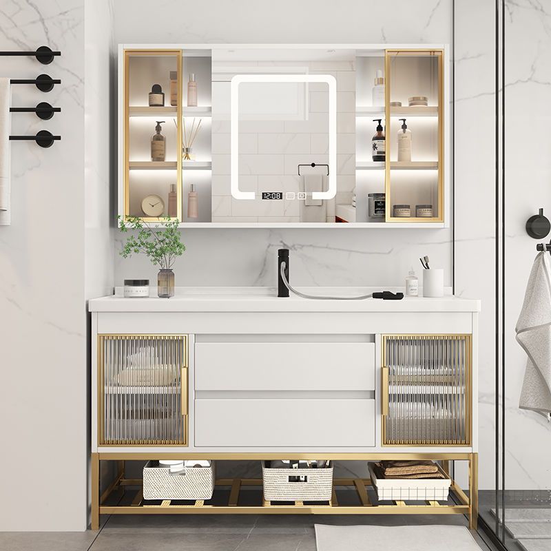 Bathroom Vanity Cabinets With  - Home Bathroom Vanity ulasan dan harga