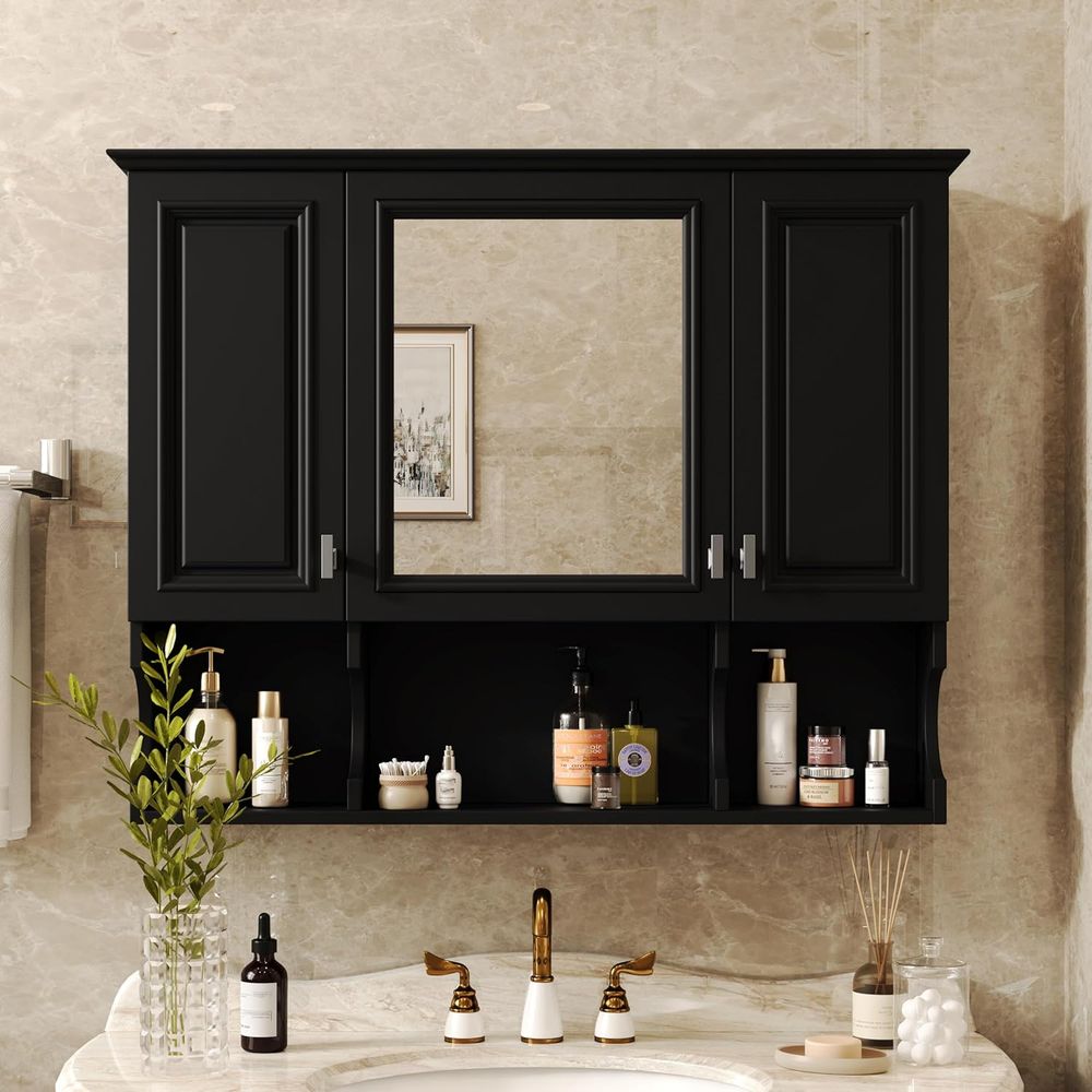Bathroom Wall Cabinet with Mir - Home Bathroom Cabinets ulasan dan harga