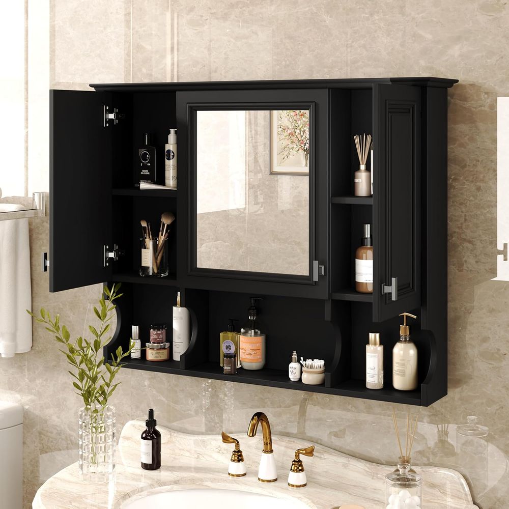 Bathroom Wall Cabinet with Mir - Home Bathroom Cabinets ulasan dan harga