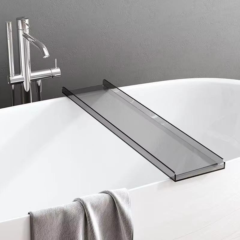 Acrylic Bathtub Caddy with Pho - Bath Caddy Tray ulasan dan harga