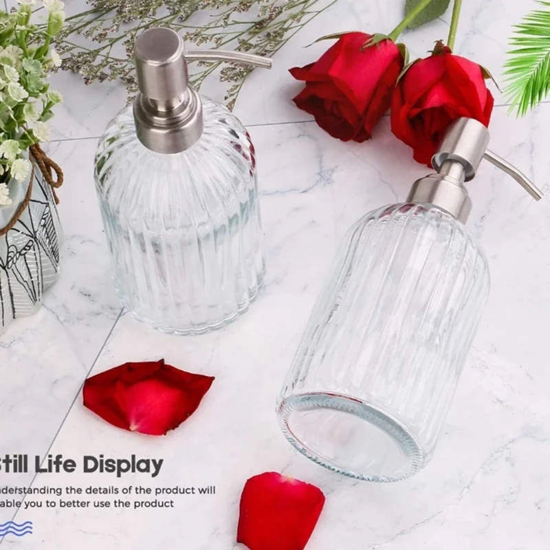 Soap Dispenser Bathroom Clear  - Home Bathroom Soap Dispenser ulasan dan harga