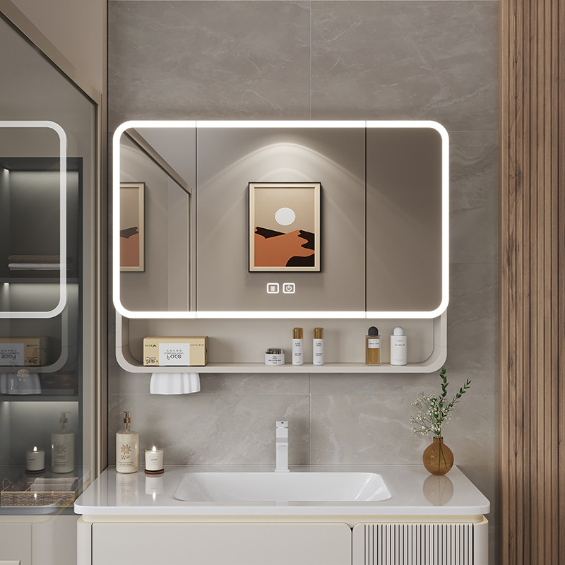 Organizer Mirror Bathroom Cabi - Home Bathroom Cabinets ulasan dan harga