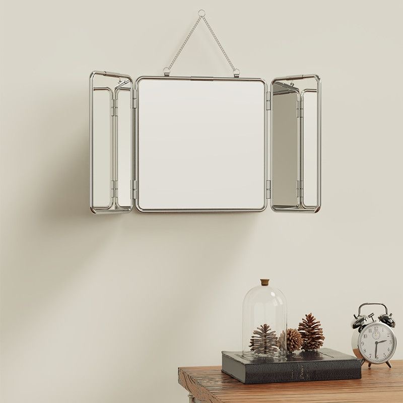 Ins Style Square Three Fold Wa - Home Bathroom Vanity ulasan dan harga