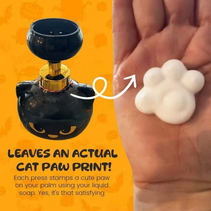 Cute Cat Paw Foam Soap Dispens - Home Bathroom Soap Dispenser ulasan dan harga