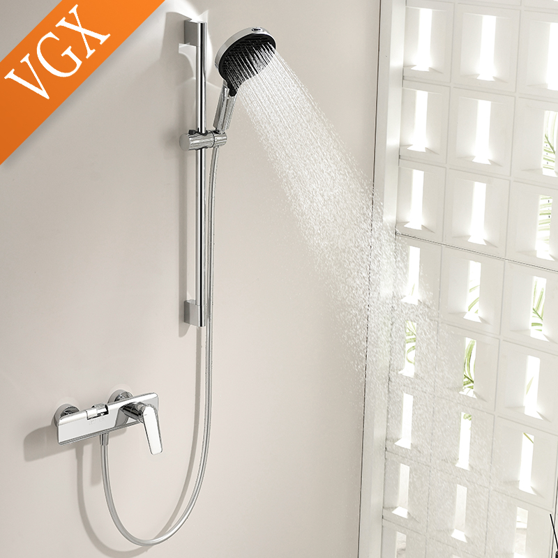 VGX Simple Shower Set with Lif - Home Bathroom Faucets ulasan dan harga