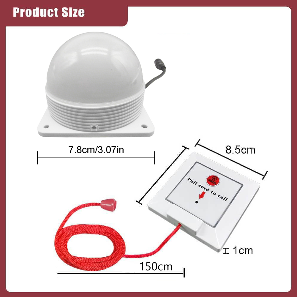 Electronic Wireles Nurse Call  - Home Bathroom Called ulasan dan harga