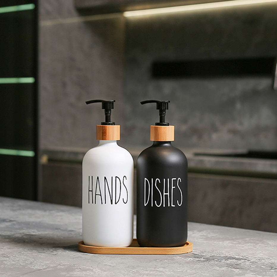 500ml Dish Soap Bottle Dispens - Home Bathroom Soap Dispenser ulasan dan harga