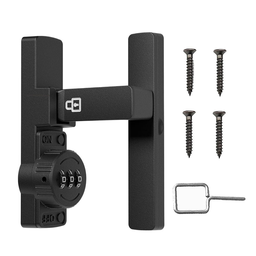 Security Barn Door Lock 3-Digi - Home Bathroom Cabinets ulasan dan harga