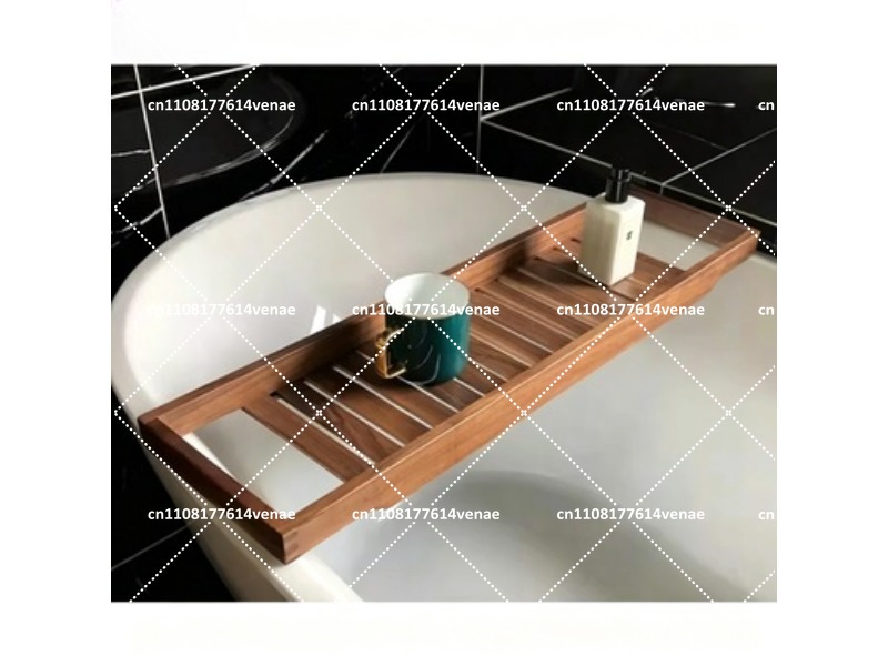 Solid Wood Bathtub Caddy Tray  - Bath Caddy Tray ulasan dan harga