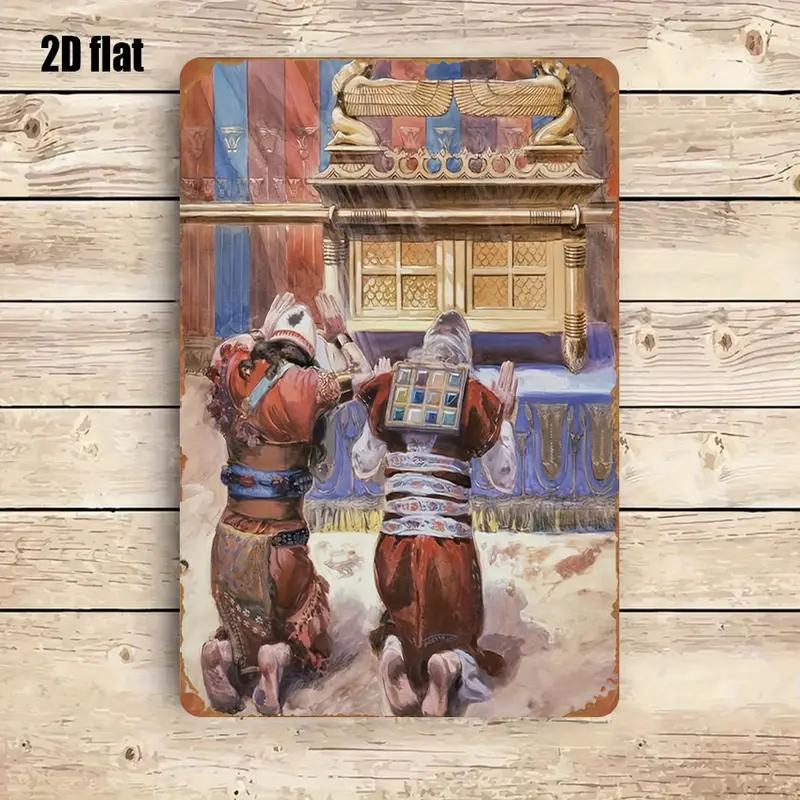CIFBUY Rustic Biblical Scene M - Home Kitchen & Bathroom ulasan dan harga