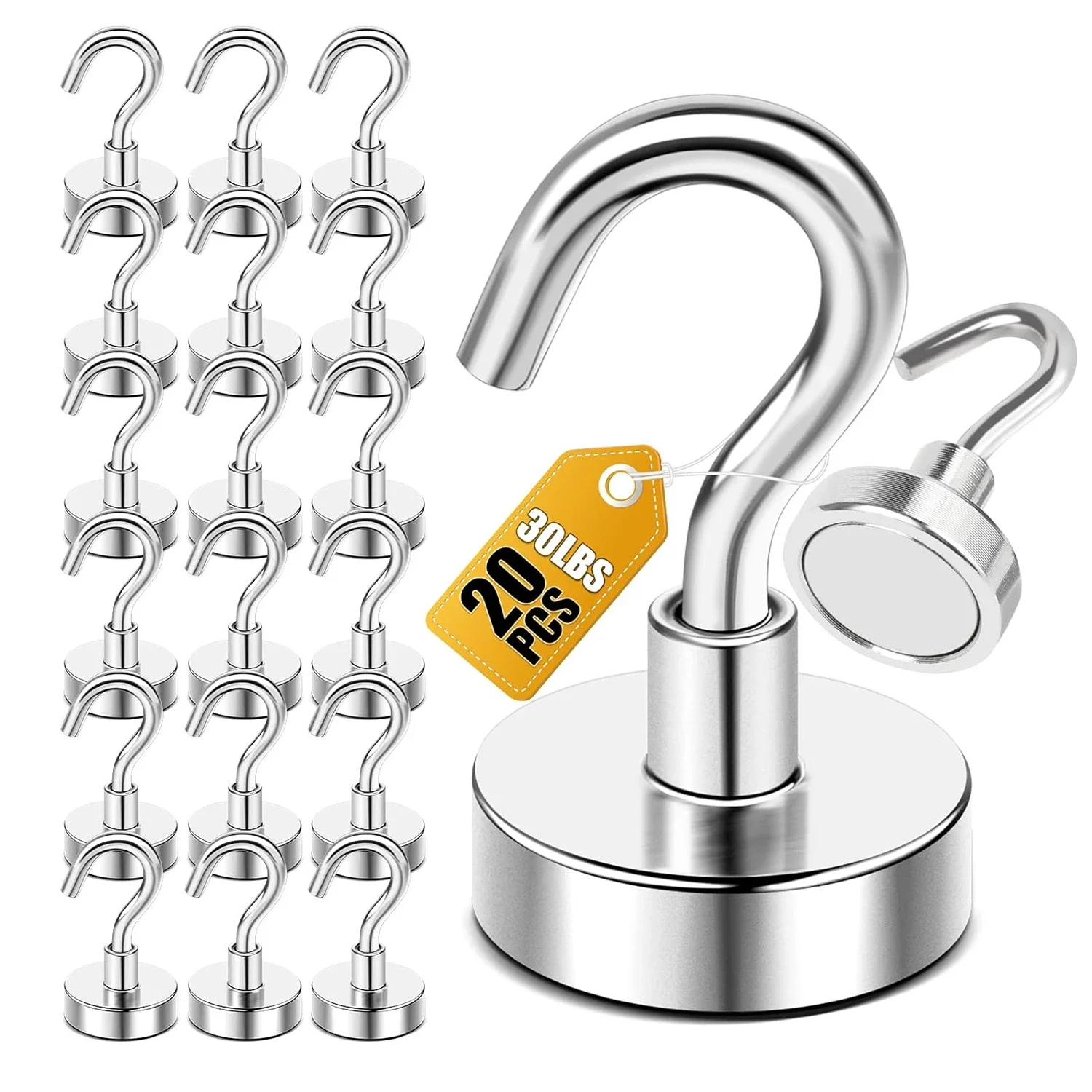 20PCS Metal Strong Magnetic Ho - Home Bathroom Key ulasan dan harga