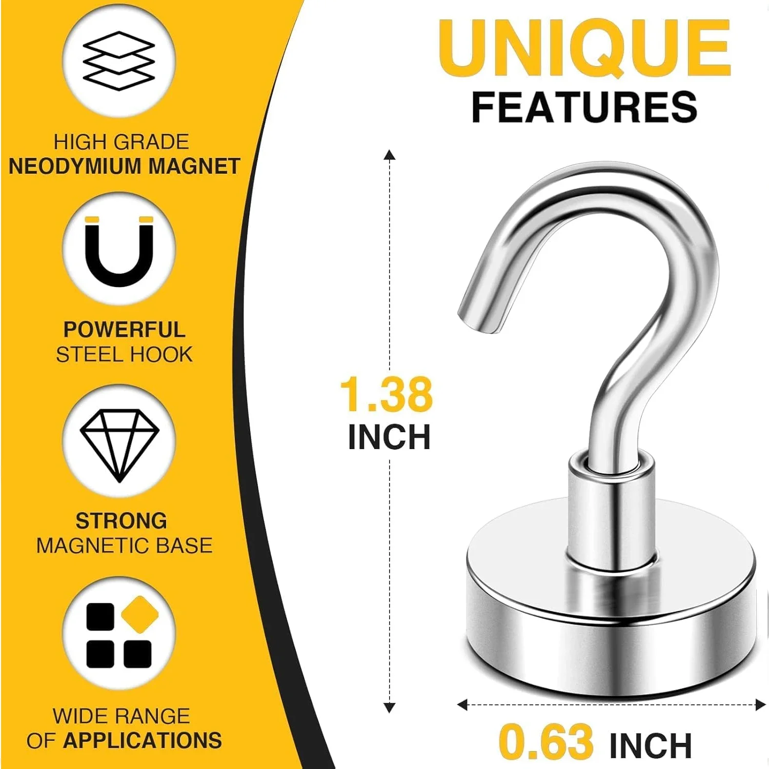 20PCS Metal Strong Magnetic Ho - Home Bathroom Key ulasan dan harga