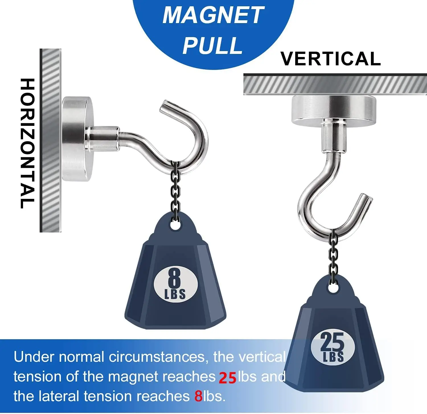 1-80PCS Strong Magnetic Hooks  - Home Bathroom Key ulasan dan harga