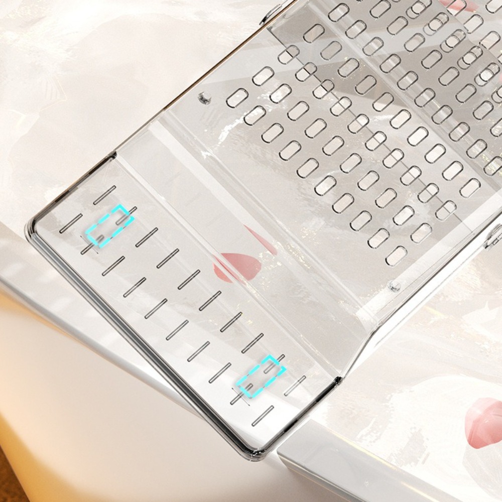 New Adjustable Bathtub Caddy T - Bath Caddy Tray ulasan dan harga