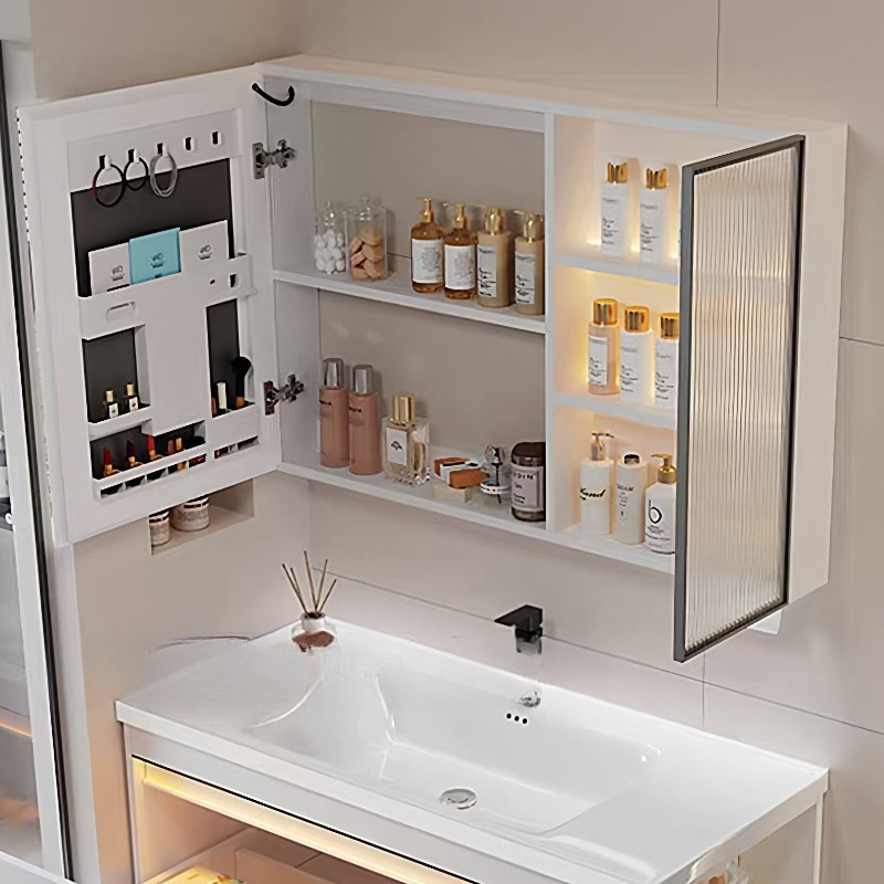 Creative Cheap Bathroom Cabine - Home Bathroom Cabinets ulasan dan harga