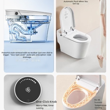 Heated Smart Toilet Seat, Auto - Home In Bathroom ulasan dan harga