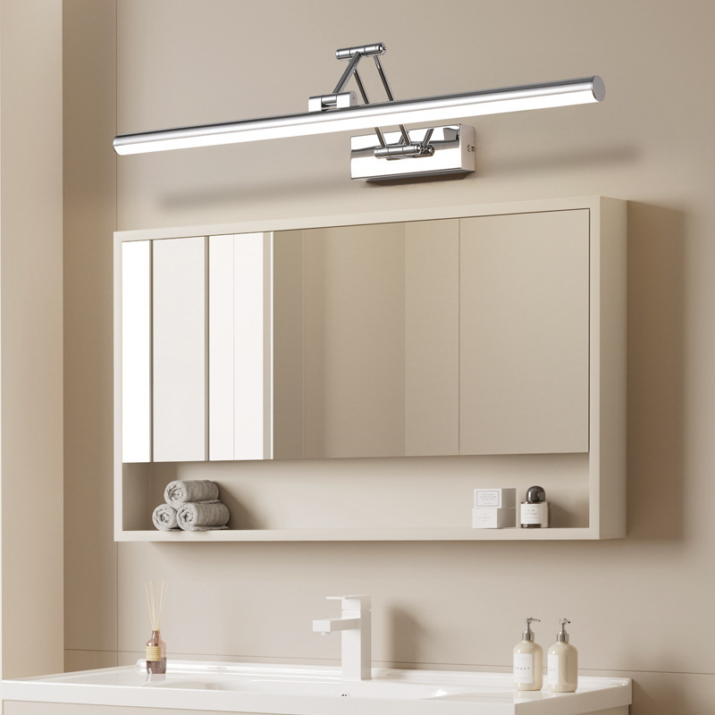 Iron Tricolor Mirror Front Lam - Home Bathroom Vanity ulasan dan harga