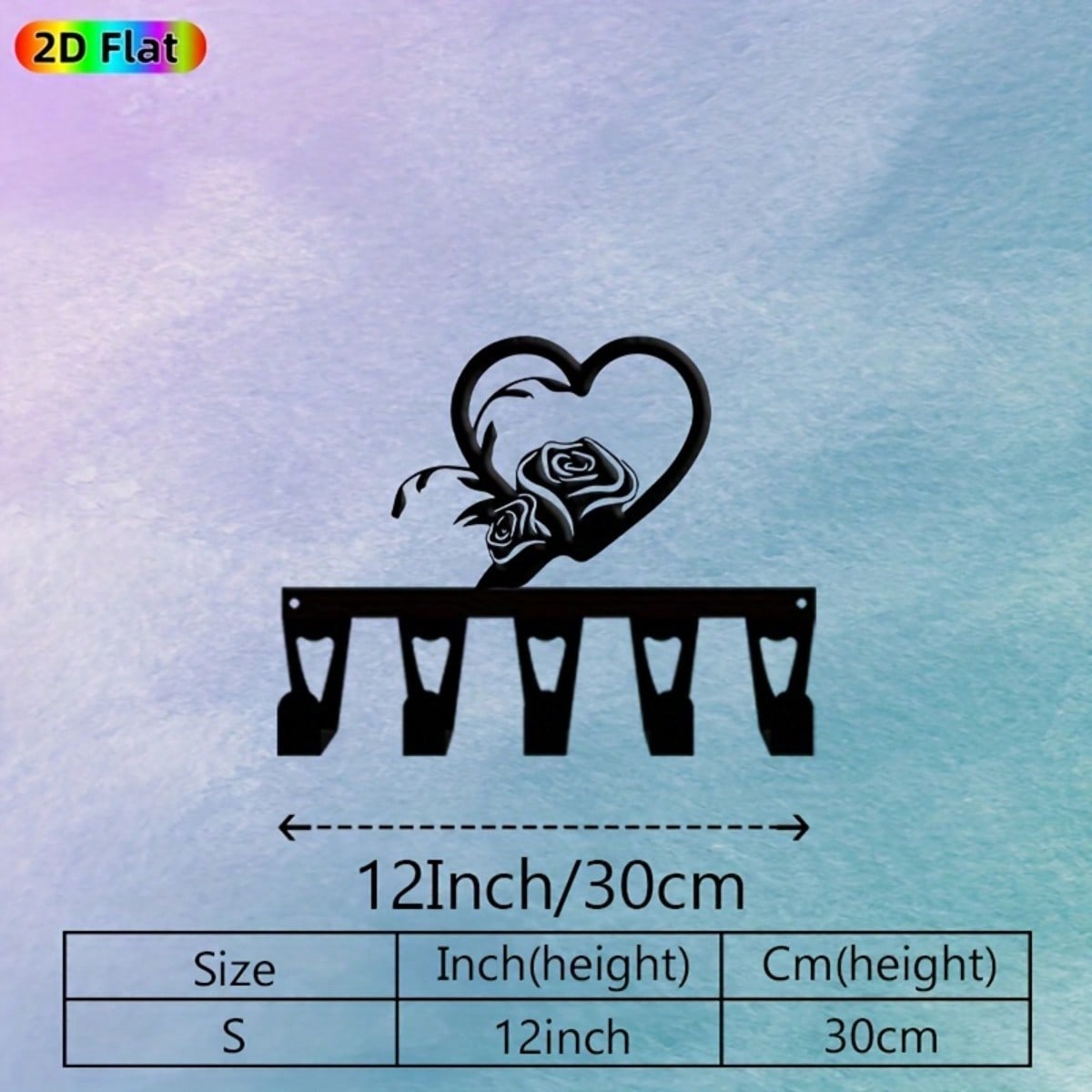 Brand Modern 5‑Hook Abstract H - Home Bathroom Key ulasan dan harga