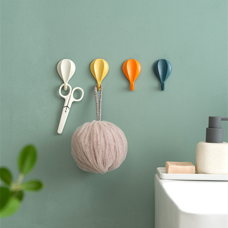 8pcs Hot Air Balloon Wall Hook - Home Bathroom Key ulasan dan harga