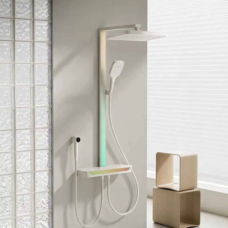 Brass Digital Waterfall Shower - Home In Bathroom ulasan dan harga
