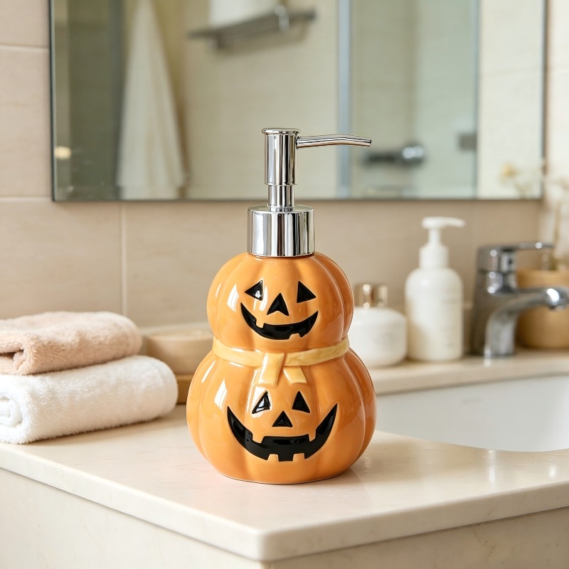 280ML Halloween Ghost Pumpkin  - Home Bathroom Soap Dispenser ulasan dan harga