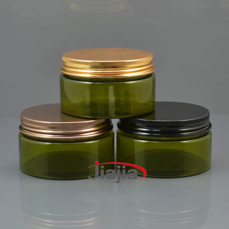 100g Plastic Green Jar with Me - Bath Salts Jar ulasan dan harga