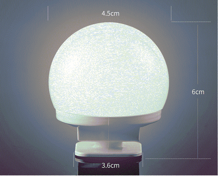 LED Light Paste Mirror Makeup  - Home Bathroom Vanity ulasan dan harga