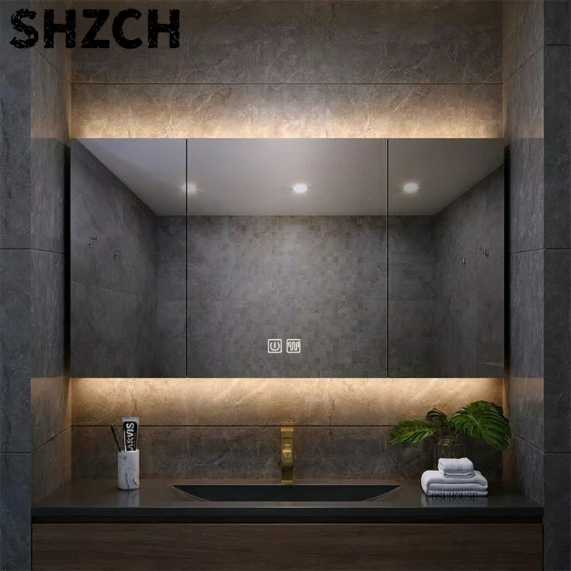 Modern Thickened Bathroom Mirr - Home Bathroom Vanity ulasan dan harga
