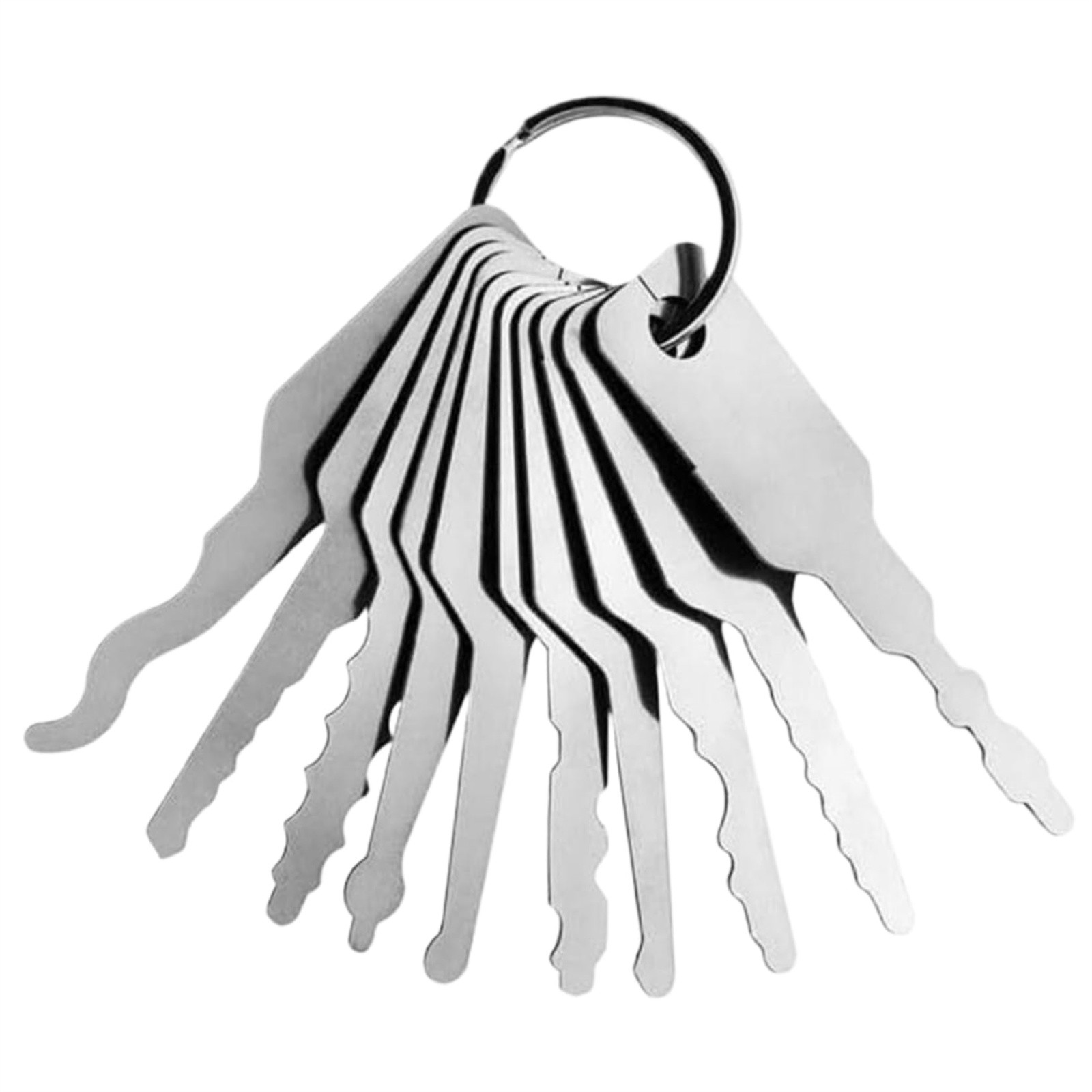 10pcs/Lot Uncut Key Blanks Loc - Home Bathroom Key ulasan dan harga