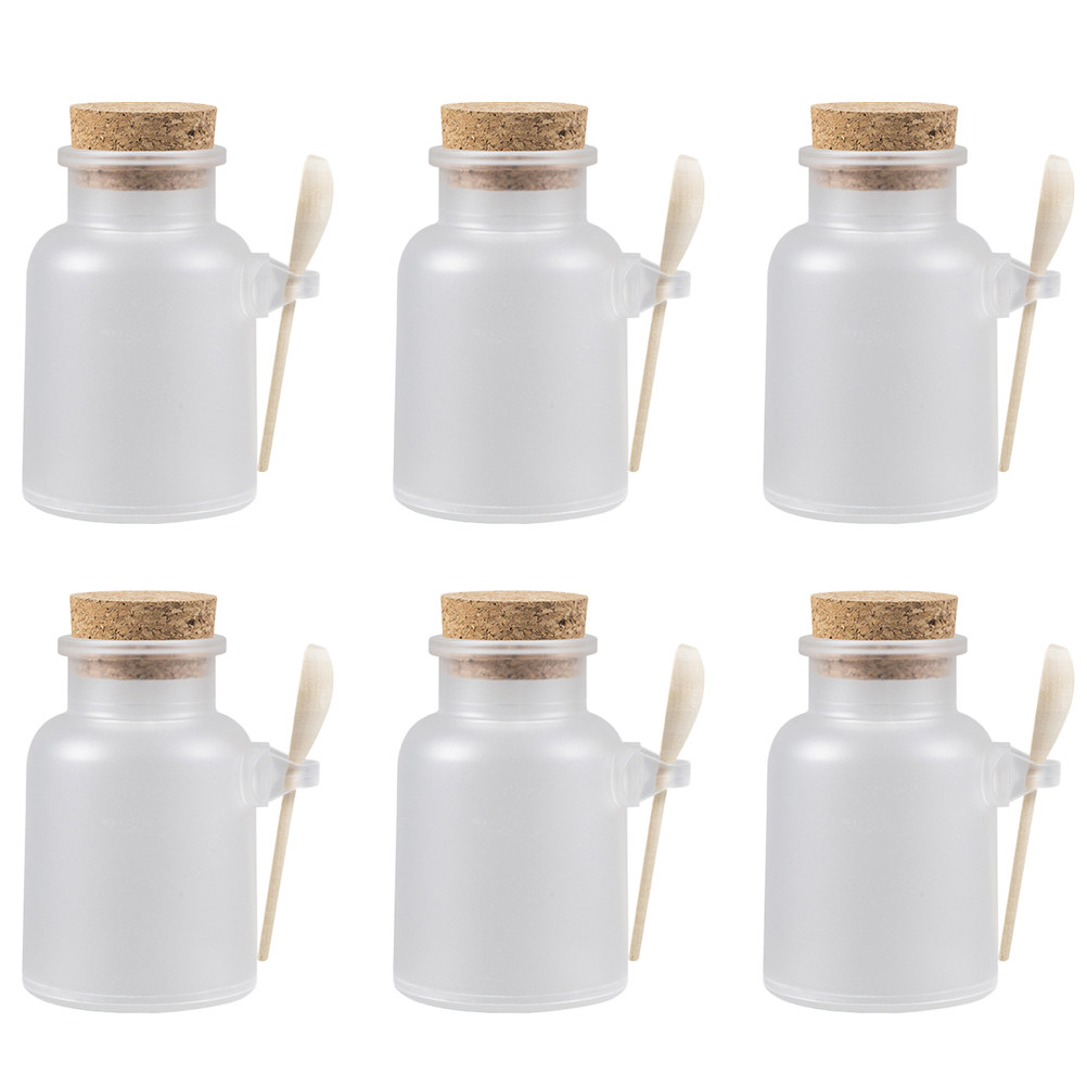 6Sets Compact Empty Bottles fo - Bath Salts Jar ulasan dan harga
