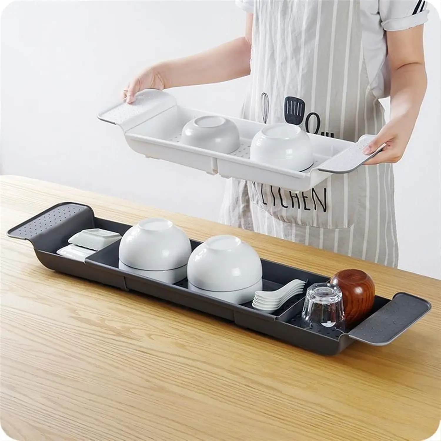 Bathtub Caddy Tray Extendable  - Bath Caddy Tray ulasan dan harga