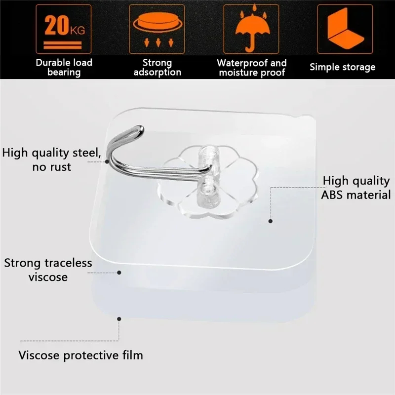 Transparent Stainless Steel He - Home Bathroom Key ulasan dan harga