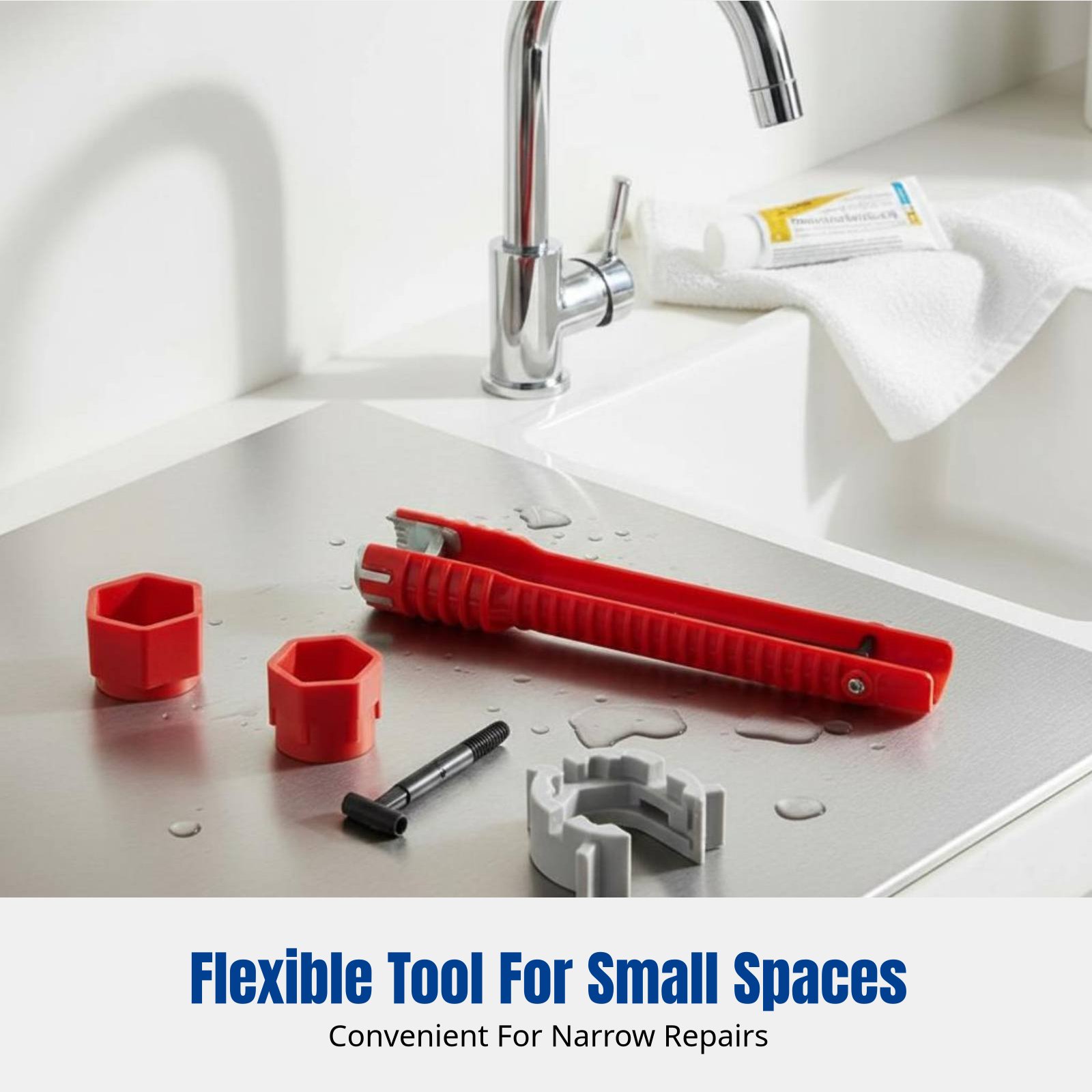Plumbing Sink Wrench, Multifun - Home Bathroom Faucets ulasan dan harga