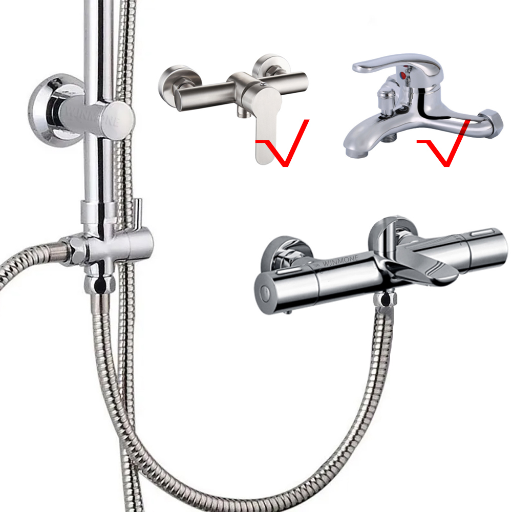 Split Shower Column Set Bathro - Home Bathroom Faucets ulasan dan harga