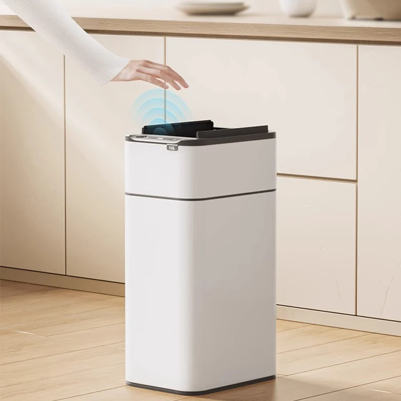 Smart Trash Can with lid 15L/2 - Home Kitchen & Bathroom ulasan dan harga