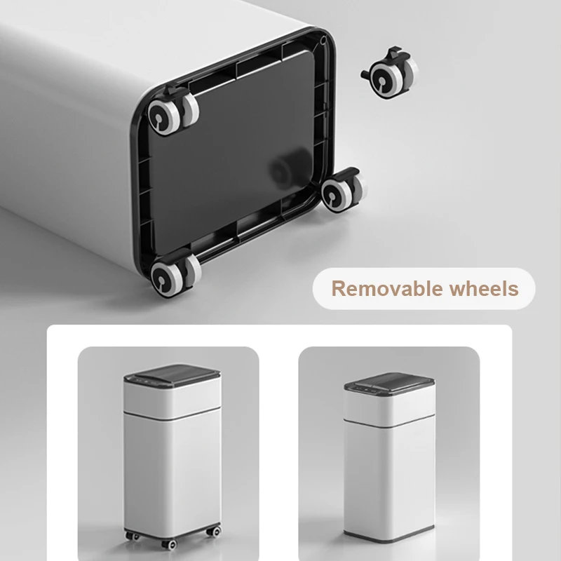 Smart Trash Can with lid 15L/2 - Home Kitchen & Bathroom ulasan dan harga