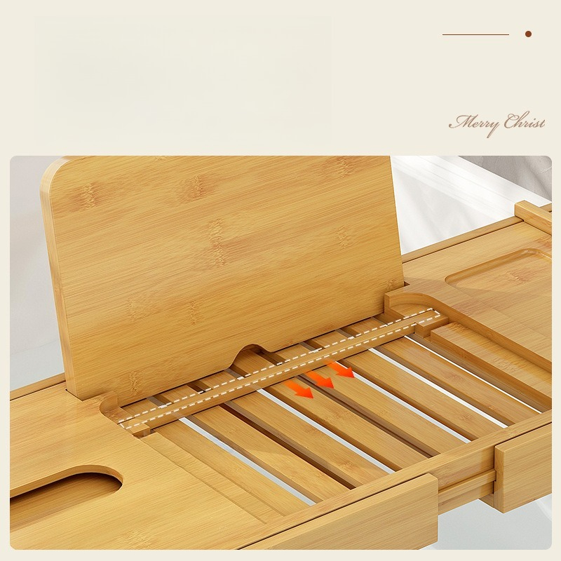 Luxury Expandable Bathtub Cadd - Bath Caddy Tray ulasan dan harga
